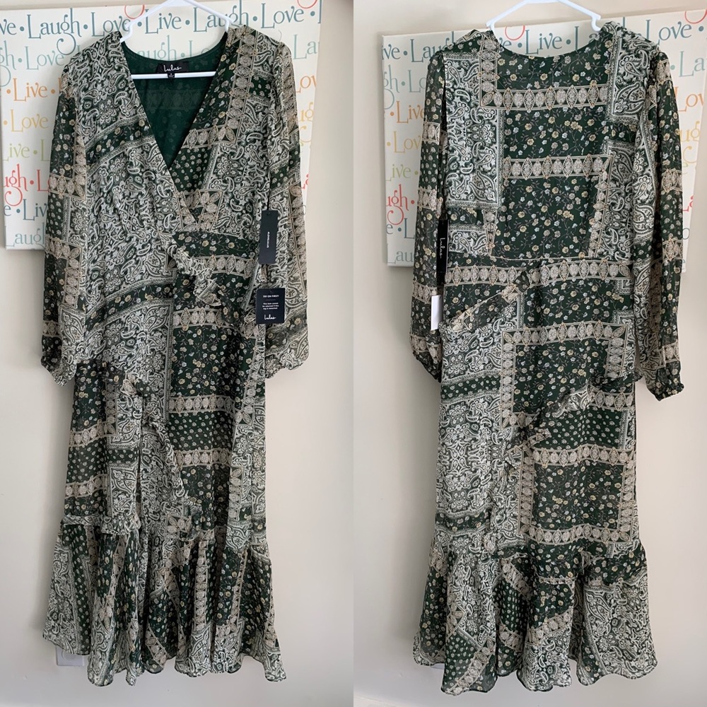 Long sleeve maxi dress